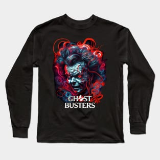 Ghost Busters Fan Art T-Shirt Design Long Sleeve T-Shirt